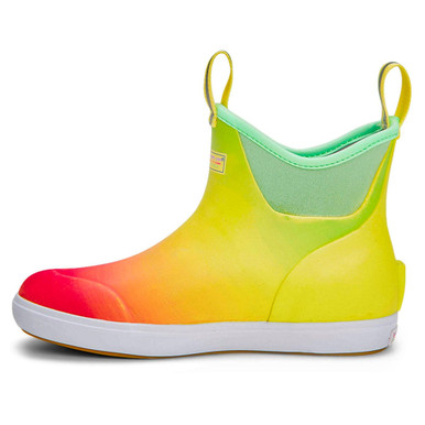 Shop XTRATUF Women's 6in Ankle Deck Yellow Aurora Boot (XWAB-8AUR-YLW). Buy best Boots from gritrsports.com | Reviews and Shipping options available