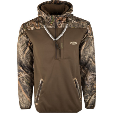 Shop DRAKE MST Mossy Oak Blades Habitat Endurance Soft Shell Hoodie (DW2660-022). Buy best Hoodies from gritrsports.com | Reviews and Shipping options available