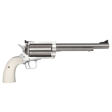 Shop MAGNUM RESEARCH BFR .30/30 Winchester 7.5in 6-Shot Brushed Stainless Steel Revolver with Bisley Grips (BFR30-307B-6). Buy best Revolvers from gritrsports.com | Reviews and Shipping options available