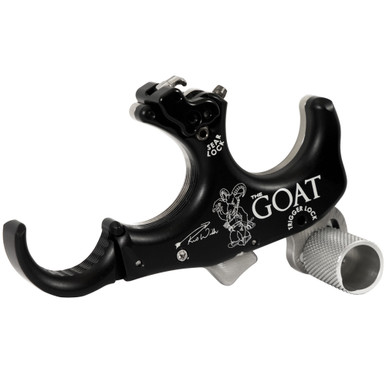 Shop T.R.U. BALL ARCHERY Archery Black/QuickSilver Large Goat Release Aid (TGOT-BKQS-L). Buy best Bow Accessories from gritrsports.com | Reviews and Shipping options available