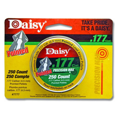Shop DAISY PrecisionMax .177 Pointed Field Pellets (7777). Buy best Air Gun Pellets from gritrsports.com | Reviews and Shipping options available