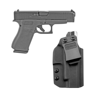Shop GLOCK G48 9mm 4.17" 10rd Semi-Auto Pistol and GRITR IWB Right Hand Holster (GLO-UA4850201+GRIT-IWB-GLOCK-48-R). Buy best Pistols from gritrsports.com | Reviews and Shipping options available