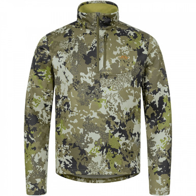 Shop BLASER Men's Drain HunTec Camo Halfzip (121012-140/571). Buy best LS Shirts from gritrsports.com | Reviews and Shipping options available