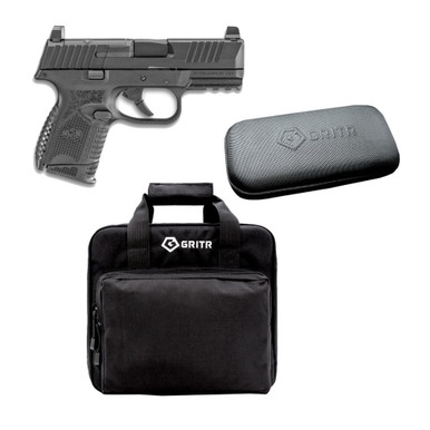Shop FN 509 Compact MRD 9mm 3.7in 10rd Semi-Automatic Pistol with Gritr Multi-Caliber Cleaning Kit and Gritr Soft Pistol Case. Buy best Pistols from gritrsports.com | Reviews and Shipping options available