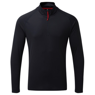 Shop GILL Men's UV Tec Long Sleeve Navy Zip Tee (UV009N). Buy best LS Shirts from gritrsports.com | Reviews and Shipping options available