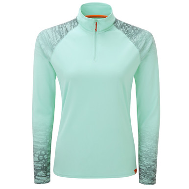 Shop GILL Women's UV Tec Long Sleeve Morning Mist Zip Tee (UV009WMM). Buy best LS Shirts from gritrsports.com | Reviews and Shipping options available