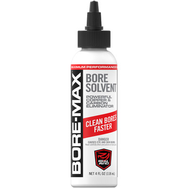 Shop REAL AVID/REVO Bore-Max 4oz Squeeze Bottle Bore Solvent (AVBMBS4L). Buy best Cleaners from gritrsports.com | Reviews and Shipping options available