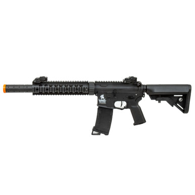 Shop LANCER TACTICAL Gen3 Nylon Polymer M4 SD Black AEG Airsoft Rifle (LT-15CB-G3). Buy best Air Guns from gritrsports.com | Reviews and Shipping options available