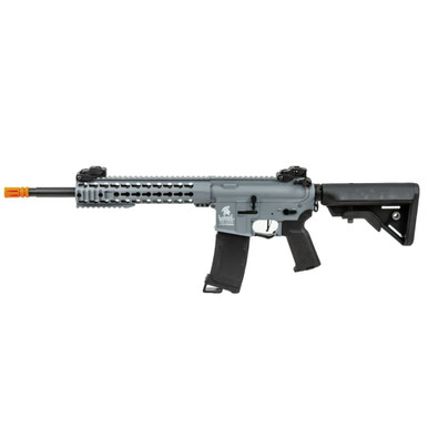 Shop LANCER TACTICAL Gen3 10in Keymod Airsoft M4 Carbine Gray AEG Rifle (LT-19Y-G3). Buy best Air Guns from gritrsports.com | Reviews and Shipping options available