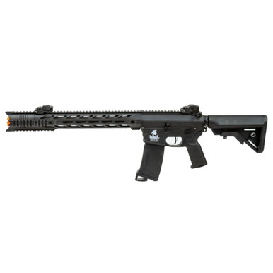 Shop LANCER TACTICAL Gen3 M4 SPR Interceptor Black AEG Airsoft Rifle (LT-25B-G3). Buy best Air Guns from gritrsports.com | Reviews and Shipping options available