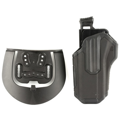 Shop BLACKHAWK Omnivore L2 Multi-Fit Holster, Fits More Than 150 Styles of Semi-Automatic Handguns with Accessory Rail, Thumb Activated Active Retention Mechanism, Level 2 Retention, Left Hand, Black 419000BBL. Buy best Holsters from gritrsports.com | Reviews and Shipping options available