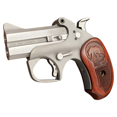 Shop Bond Arms Grizzly 410/45 Long Colt 3in 2rd Wood Grips Derringer. Buy best Pistols from gritrsports.com | Reviews and Shipping options available