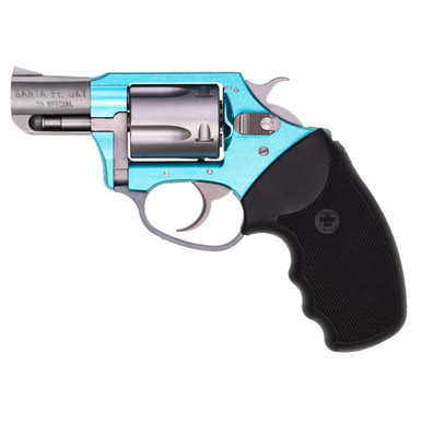 Shop Charter Arms Santa Fe Sky, Double Action Revolver, 38 Special, 2" Barrel, Aluminum Receiver, Anodized Finish, Blue and Silver, Rubber Grip, Fixed Sights, 5 Rounds 53860. Buy best Revolvers from gritrsports.com | Reviews and Shipping options available