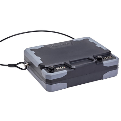 Shop Hornady XXL Lock Box, Black and Gray Finish, TSA Combination Lock 95260. Buy best Gun Safes from gritrsports.com | Reviews and Shipping options available