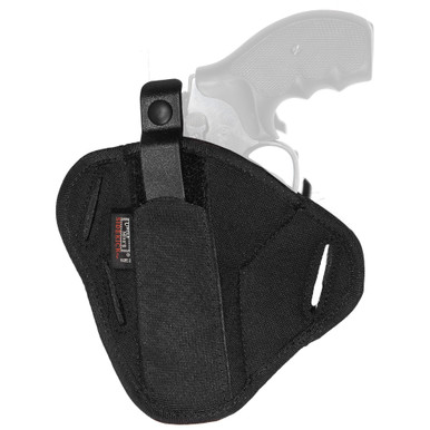 Shop Uncle Mike's Super Belt Slide Holster, Size 2, Fits Medium Revolver With 4" Barrel, Ambidextrous, Black 86020. Buy best Holsters from gritrsports.com | Reviews and Shipping options available