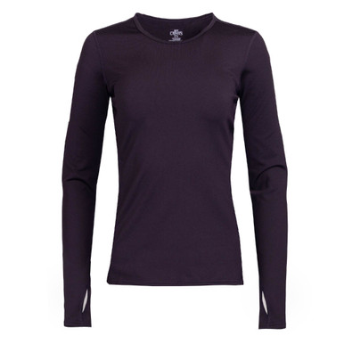 Shop HOT CHILLYS Womens Micro-Elite Black Crewneck Top (HC9908-101). Buy best Tops from gritrsports.com | Reviews and Shipping options available