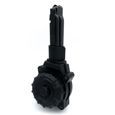 PROMAG 50rd Black Polymer Drum Magazine for Taurus GX4 9mm DRMA85