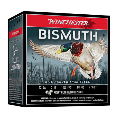 Shop WINCHESTER AMMO Bismuth 12 Gauge 3in #4 1-3/8oz Shotshell 25rd Box Bx/Case 10 Ammo (SWB1234). Buy best Shotgun Shells from gritrsports.com | Reviews and Shipping options available