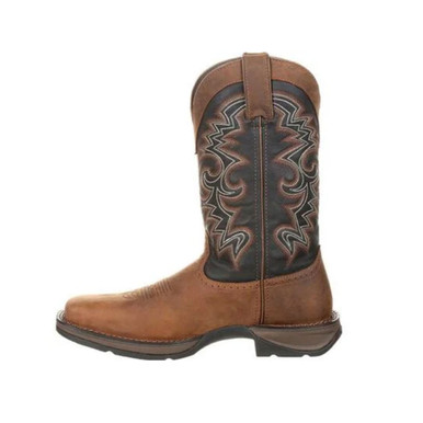 Shop DURANGO Rebel Pull-On Chocolate/Midnight Western Boots (DDB0135). Buy best Boots from gritrsports.com | Reviews and Shipping options available