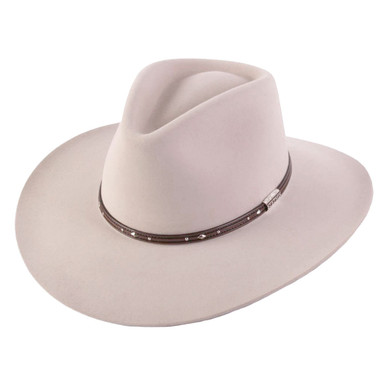 Shop STETSON Pawnee 5X Felt Silverbelly Cowboy Hat (SFPAWN-403261). Buy best Hats from gritrsports.com | Reviews and Shipping options available