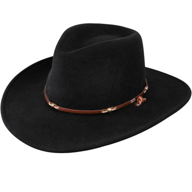 Shop STETSON Wildwood Black Hat (SWWDWD-813207). Buy best Hats from gritrsports.com | Reviews and Shipping options available