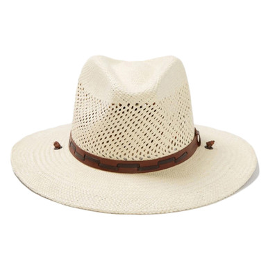 Shop STETSON Airway Natural Panama Safari Hat (TSARWY-383081). Buy best Hats from gritrsports.com | Reviews and Shipping options available