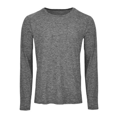 Shop HOT CHILLYS Mens Clima-Tek Crewneck Gray Heather Shirt (HC5601-542). Buy best LS Shirts from gritrsports.com | Reviews and Shipping options available