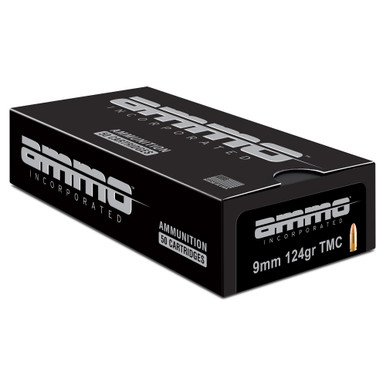Shop Ammo Inc Signature, 9MM, 124 Grains, Total Metal Coating, 50 Round Box 9124TMC-A50. Buy best Handgun Ammo from gritrsports.com | Reviews and Shipping options available