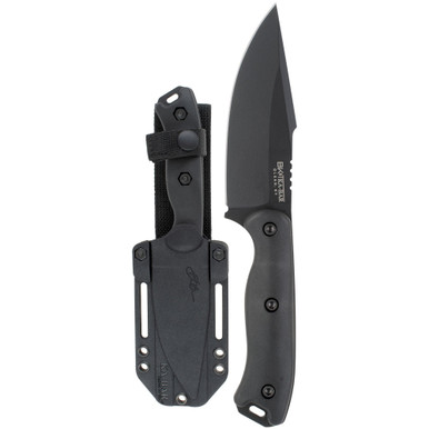 Shop KABAR Becker Harpoon, 4.5" Fixed Blade Knife, Drop Point, 9.3" OAL, 1095 Cro-Van, Satin Finish, Black, Includes Plastic Sheath BK18BK. Buy best Knives from gritrsports.com | Reviews and Shipping options available