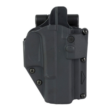 Shop Rapid Force Rapid Force Level II Slim, Outside the Waistband Holster, Fits Glock 19/23/19x/45, Quick Detach System, Polymer, Black R2-LB-0057-R-B-L0-D. Buy best Holsters from gritrsports.com | Reviews and Shipping options available