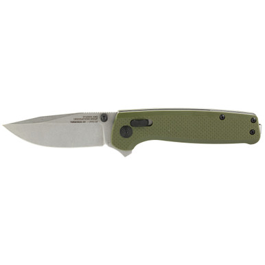 Shop SOG Knives & Tools Terminus XR, Folding Knife, 2.95" Straight Clip Point, Olive Drab Green G10 Handle, D2 Steel, Stonewashed Finish, Silver SOG-TM1022-CP. Buy best Knives from gritrsports.com | Reviews and Shipping options available
