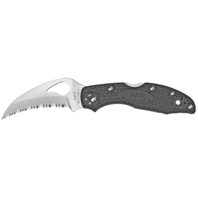 Shop Spyderco Byrd, Hawkbill, Folding Knife, Lightweight, Black BY22SBK. Buy best Knives from gritrsports.com | Reviews and Shipping options available