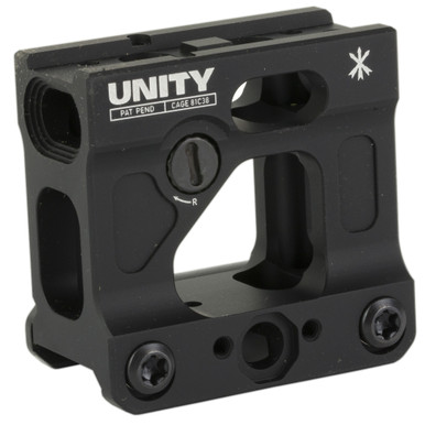 Shop Unity Tactical FAST Micro, Red Dot Mount, 2.26" Optical Height, Compatible with T1/T2 Footprints, Anodized Finish, Black FST-MICB. Buy best Scope Mounts from gritrsports.com | Reviews and Shipping options available