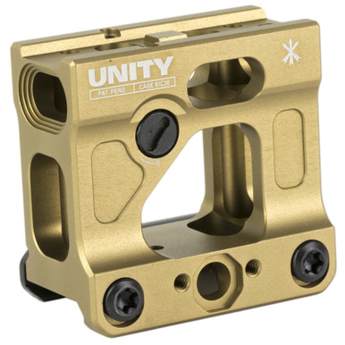 Shop Unity Tactical FAST Micro, Red Dot Mount, 2.26" Optical Height, Compatible with T1/T2 Footprints, Anodized Finish, Flat Dark Earth FST-MICF. Buy best Scope Mounts from gritrsports.com | Reviews and Shipping options available