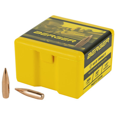 Berger Bullets VLD Target 224 Diameter 22 Caliber 70 Grain Boat Tail Hollow Point 100 Count 22418
