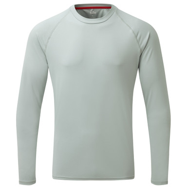 Shop GILL Men's UV Tec Long Sleeve Medium Grey Crew Neck Tee (UV011G). Buy best LS Shirts from gritrsports.com | Reviews and Shipping options available