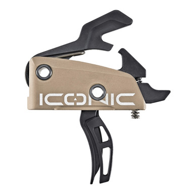 Shop RISE ARMAMENT Iconic by Rise Dual-Blade AR15/AR10 Two-Stage With Anti-Walk Pins FDE Trigger (T22-FDE). Buy best Triggers from gritrsports.com | Reviews and Shipping options available