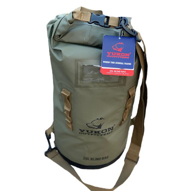 Shop YUKON OUTFITTERS 20L Waterproof Olive Drab Blind Bag (MG684BVRTI). Buy best Bags from gritrsports.com | Reviews and Shipping options available