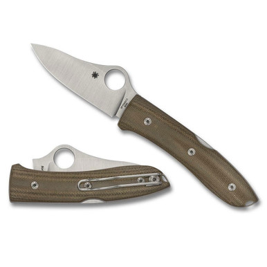 Shop SPYDERCO SpyOpera Brown PlainEdge Folding Knife (C255CMP). Buy best Folding Knives from gritrsports.com | Reviews and Shipping options available