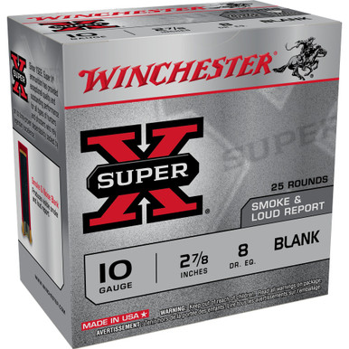 Shop WINCHESTER AMMO Super X Black Powder Load 10 Gauge 2.87in 25rd Shotgun Shells (XBP10W). Buy best Shotgun Shells from gritrsports.com | Reviews and Shipping options available