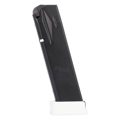 SIG SAUER P226 XFIVE 20rd 9mm Extended Magazine with White Basepad 8901167