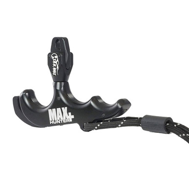 Shop T.R.U. BALL ARCHERY 3 Finger Max Hunter Plus Black Bow Release with Lanyard (TMHP-BK). Buy best Bow Accessories from gritrsports.com | Reviews and Shipping options available