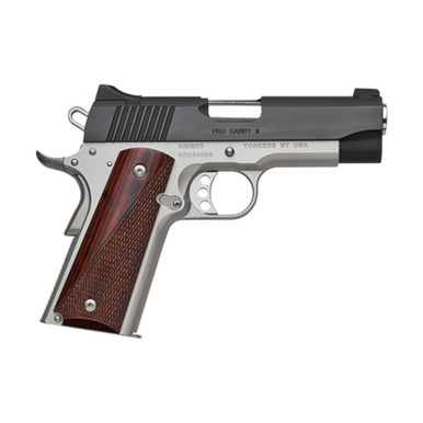 Shop KIMBER Pro Carry II Two-Tone Laser Grips 9mm 4in 9rd Pistol (3200389). Buy best Pistol from gritrsports.com | Reviews and Shipping options available