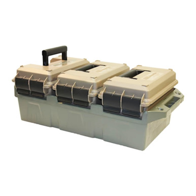 Shop MTM AC3C 3-Can 50 Cal Dark Earth Ammo Crate (AC3C). Buy best Ammo Boxes from gritrsports.com | Reviews and Shipping options available