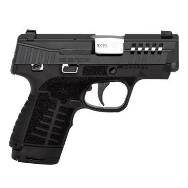 Shop SAVAGE Stance 9mm 3.2in 7rd/8rd Black Semi-Automatic Pistol with Manual Safety and TruGlo Night Sights (67002). Buy best Pistols from gritrsports.com | Reviews and Shipping options available