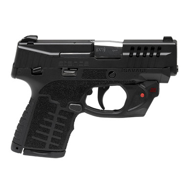 Shop SAVAGE Stance 9mm 3.2in 7rd/8rd Black Pistol with Manual Safety, 3-Dot Sights and Viridian Laser (67016). Buy best Pistols from gritrsports.com | Reviews and Shipping options available