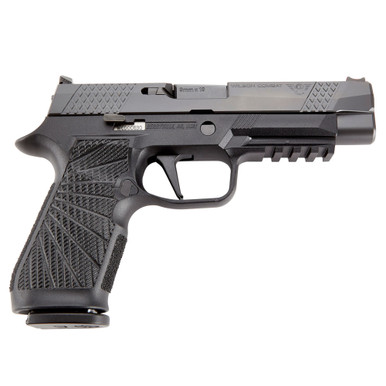 Shop WILSON COMBAT/SIG WCP320 Full-Size 9mm 4.7in 2x 17rd Mags Black Module Pistol, Action Tune with Straight Trigger (SIG-WCP320F-9BATS). Buy best Pistols from gritrsports.com | Reviews and Shipping options available