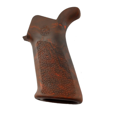 Shop HOGUE AR-15/M-16 OverMolded Red Lava Rubber Grip Beavertail with No Finger Grooves (15431). Buy best Gun Grips from gritrsports.com | Reviews and Shipping options available
