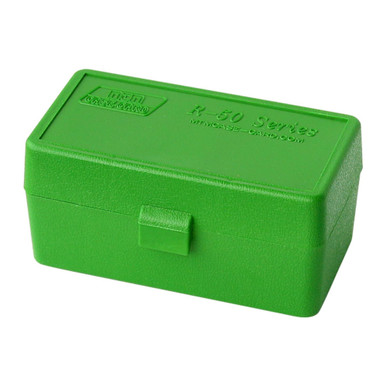 Shop MTM Case-Gard 50 Round Flip-Top 22 Hornet Green Ammo Box (22-HORN-10). Buy best Ammo Boxes from gritrsports.com | Reviews and Shipping options available