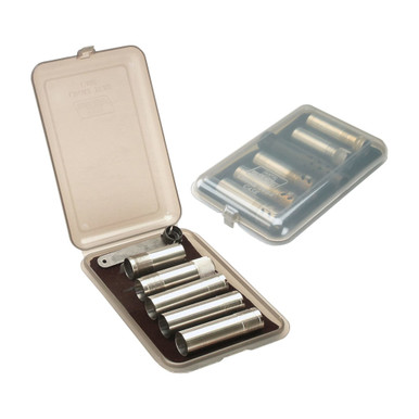Shop MTM 6pcs Clear Smoke Extended Choke Tube Case (CT6-41). Buy best Choke Tube Cases from gritrsports.com | Reviews and Shipping options available